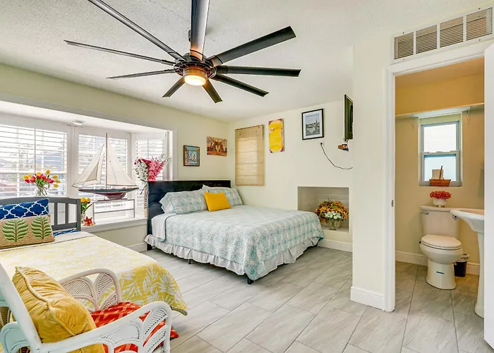 Holiday home Waterfront Getaway W/ Pool & Dock - Walk To Beach!